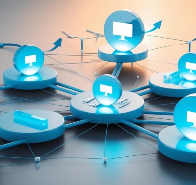 Create a image for Link Building & Outreach for the website image size of 1210 px by 696 px