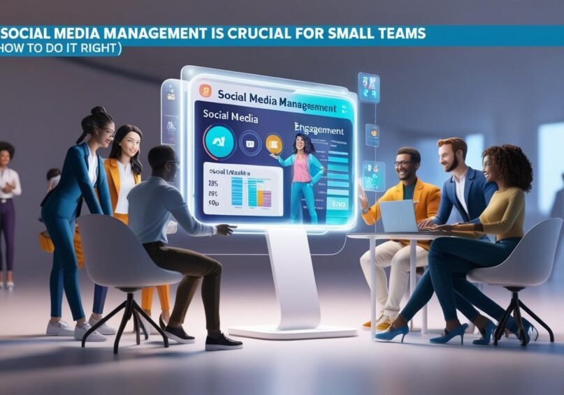 Why Social Media Management is Crucial for Small Teams (And How to Do It Right) - 3d and Advanced AI (3)